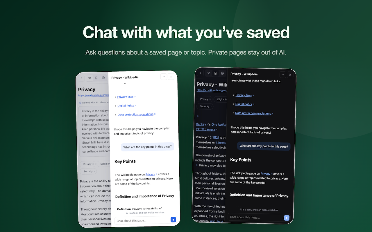 Turn Field page and topic chat.